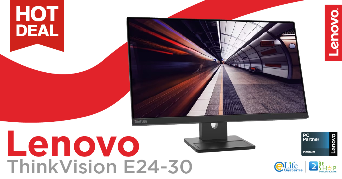 63EDMAR2WW] Lenovo ThinkVision E24-30